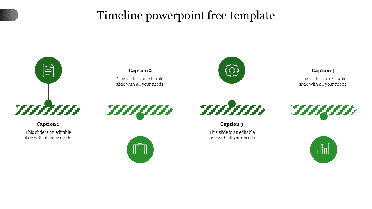 Free - Download the Best Timeline PowerPoint Free Template
